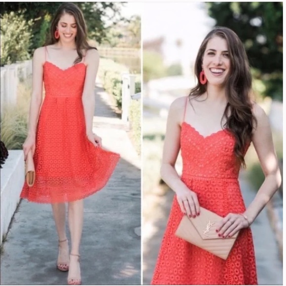 J. Crew Daisy Lace Evening Dress in Smoky Coral - Picture 3 of 15